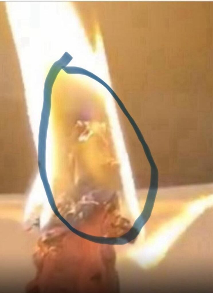 Présence dans la flamme